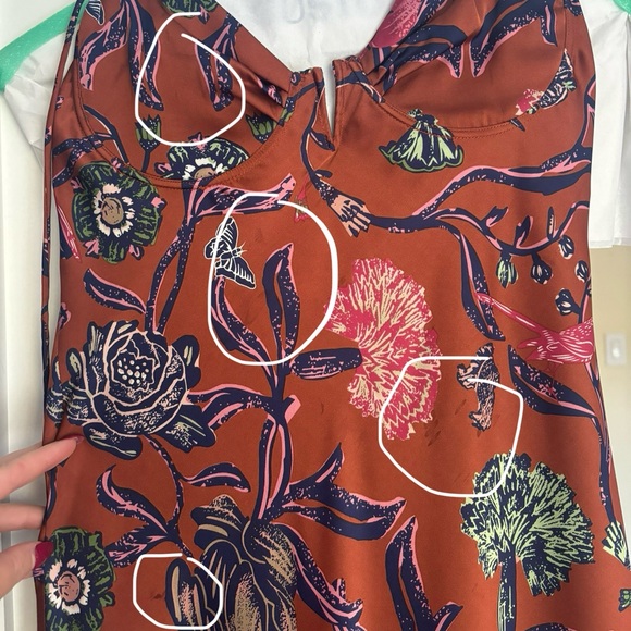 Vici Satin Midi Dress - Picture 6 of 6